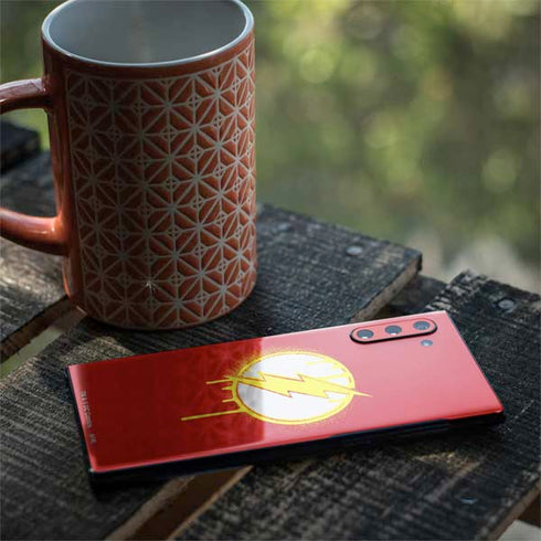 DC Comics The Flash Emblem Drip Galaxy Note 10 Skin